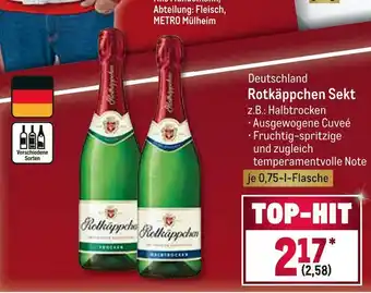 METRO Rotkäppchen sekt Angebot