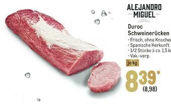 METRO Duroc schweinerücken Angebot