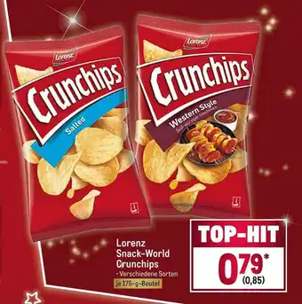 METRO Lorenz snack-world crunchips Angebot