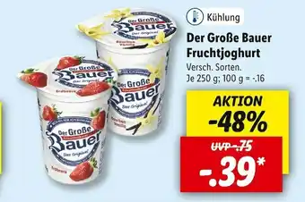 Lidl Der große bauer fruchtjoghurt Angebot