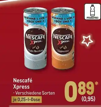 METRO Nescafé xpress Angebot