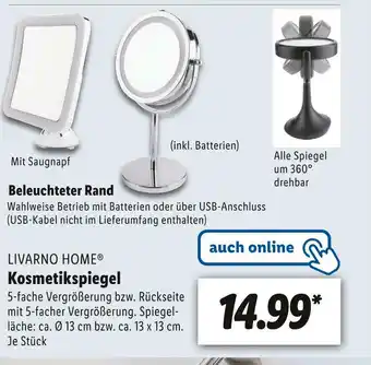 Lidl Livarno home kosmetikspiegel Angebot