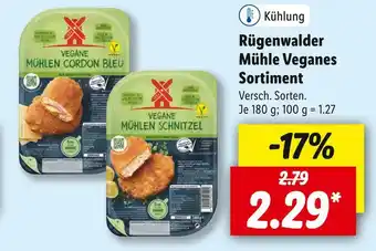 Lidl Rügenwalder mühle veganes sortiment Angebot