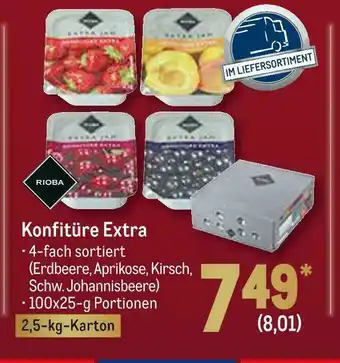 METRO Konfitüre extra Angebot