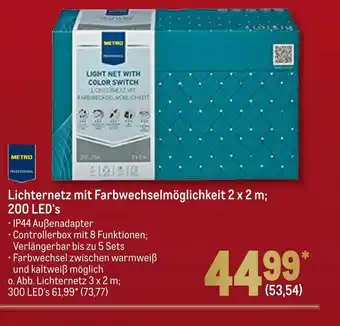 METRO Metro professional lichternetz Angebot