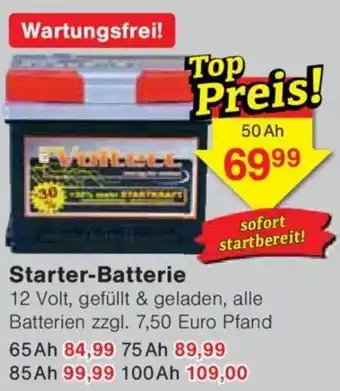 Jawoll Starter-Batterie 50 Ah Angebot