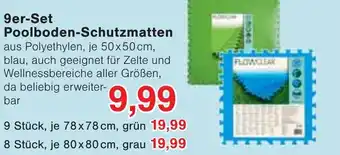 Wiglo Wunderland 9er-Set Poolboden-Schutzmatten Angebot