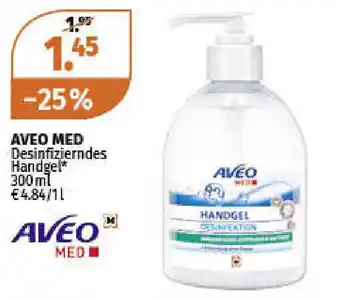 Müller Aveo Med Desinfizierndes Handgel 300ml Angebot