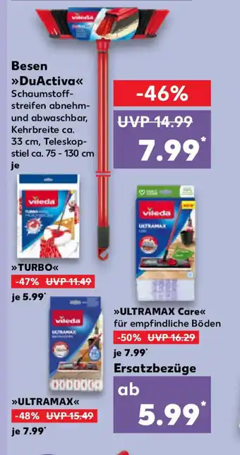 Kaufland vileda Besen DuActiva Angebot