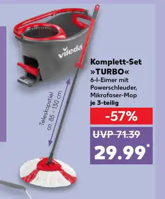 Kaufland vileda Komplett-Set TURBO Angebot