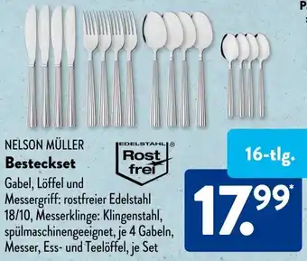 Aldi Süd NELSON MÜLLER Besteckset Angebot