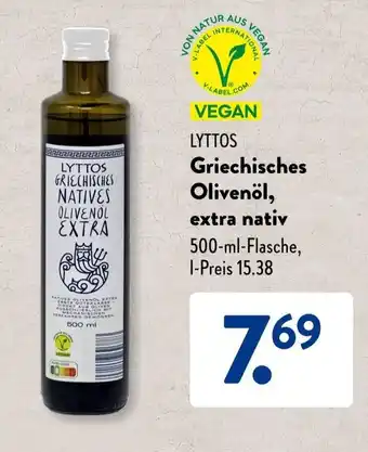 Aldi Süd LYTTOS Griechisches Olivenöl, extra nativ 500-ml-Flasche Angebot