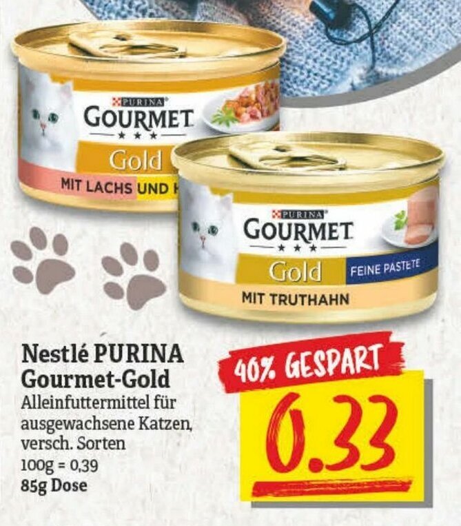 Nestle Purina Gourmet Gold 85g Angebot Bei Np Discount