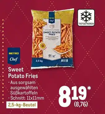 METRO Metro chef sweet potato fries Angebot