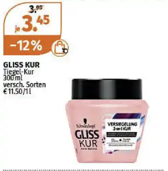 Müller Gliss Kur Tiegel Kur 300ml Angebot