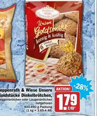 Hit Coppenrath & Wiese Goldstucke Dinkelbrotchen Angebot