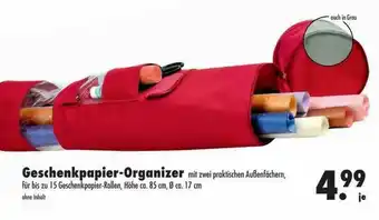 Mäc Geiz Geschenkpapier-organizer Angebot