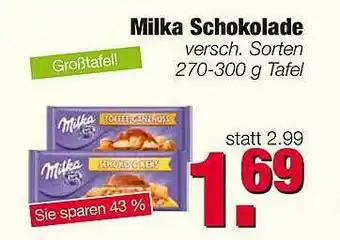 Edeka Scherer Milka Schokolade Angebot