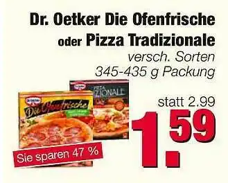 Edeka Scherer Dr Oetker Die Ofenfrische Oder Pizza Tradizionale Angebot