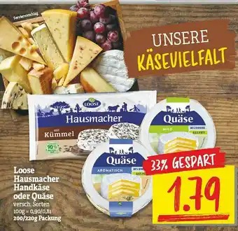 NP Discount Loose Hausmacher Handkäse Oder Quäse Angebot