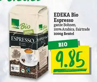 NP Discount Edeka Bio Espresso Angebot