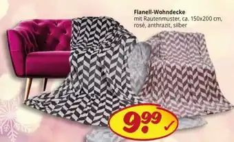 PicksRaus Flanell Wohndecke Angebot