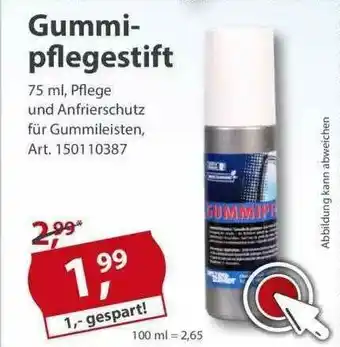 Sonderpreis Baumarkt Gummi-pflegestift Angebot