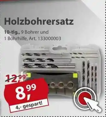 Sonderpreis Baumarkt Holzbohrersatz Angebot