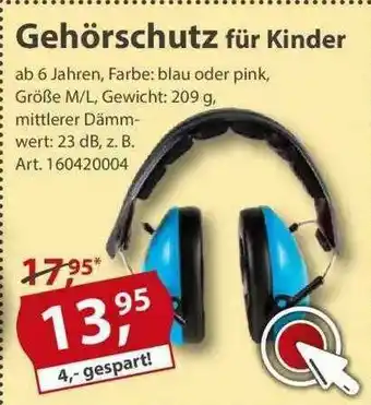 Sonderpreis Baumarkt Gehörschutz Für Kinder Angebot