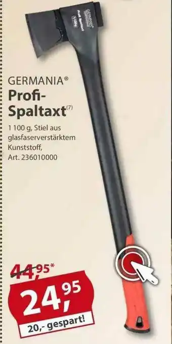 Sonderpreis Baumarkt Germania Profi-spaltaxt Angebot