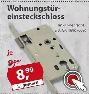 Sonderpreis Baumarkt Wohnungstür-einsteckschloss Angebot