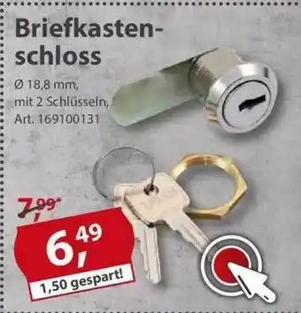 Sonderpreis Baumarkt Briefkasten-schloss Angebot