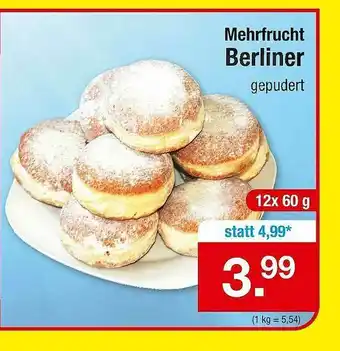 Zimmermann Mehrfrucht Berliner Angebot