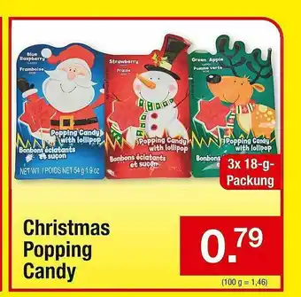 Zimmermann Christmas Popping Candy Angebot