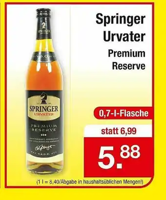 Zimmermann Springer Urvater Angebot