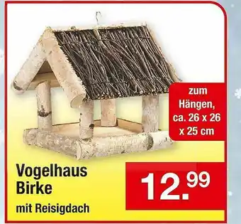 Zimmermann Vogelhaus Birke Angebot