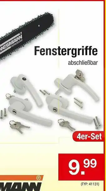 Zimmermann Fenstergriffe Angebot