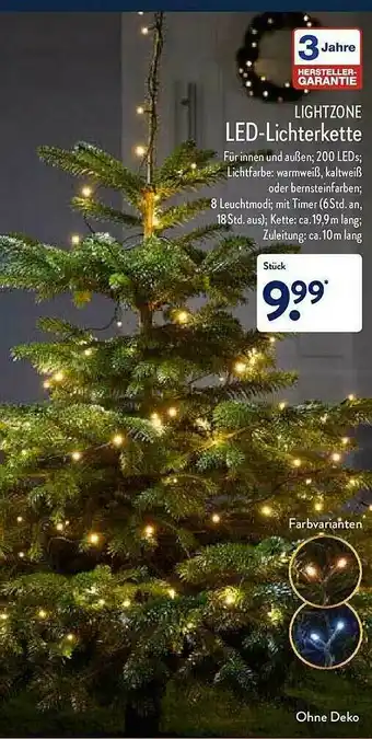 Aldi Nord Lightzone Led-lichterkette Angebot