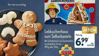 Aldi Nord Lebkuchenhaus Zum Selberbasteln Angebot