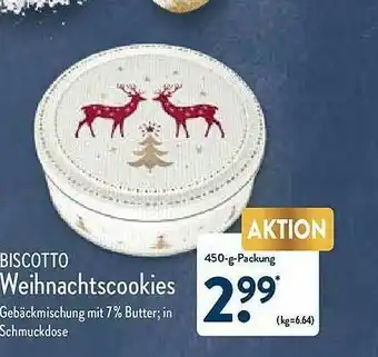 Aldi Nord Biscotto Weihnachtscookies Angebot