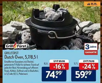 Aldi Nord Grillfürst Dutch Oven Angebot