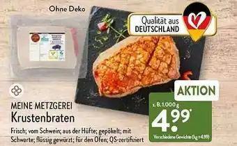 Aldi Nord Meine Metzgerei Krustenbraten Angebot