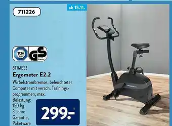 Aldi Süd 8times3 Ergometer E2.2 Angebot