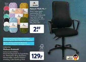 Aldi Süd Living Style Wellness-drehstuhl Oder Myboshi Wolle No.1 Angebot