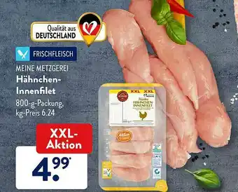 Aldi Süd Meine Metzgerei Hähnchen-innenfilet Angebot