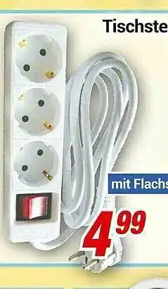 CENTERSHOP Tischsteckdosenleiste 3-fach Angebot