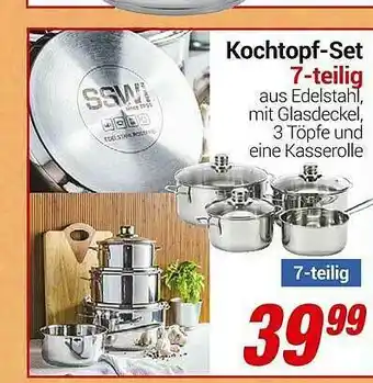 CENTERSHOP Kochtopf-set Angebot