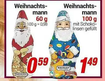 CENTERSHOP Weihnachtsmann Angebot