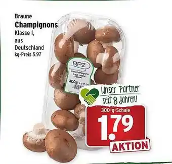 Wasgau Champignons Angebot