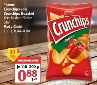 Globus Lorenz Crunchips Oder Crunchips Roasted Angebot